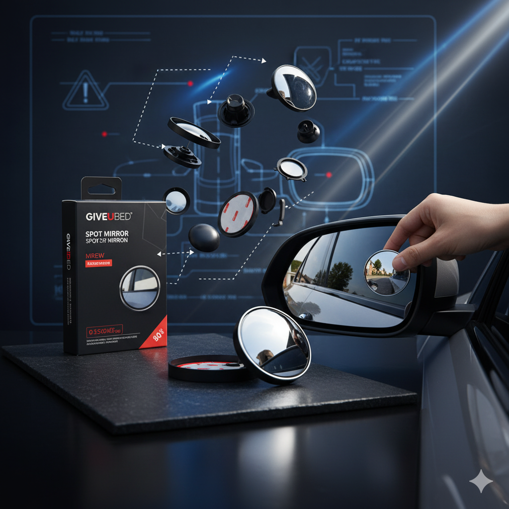 2" Round Wide Angle Blind Spot Mirror