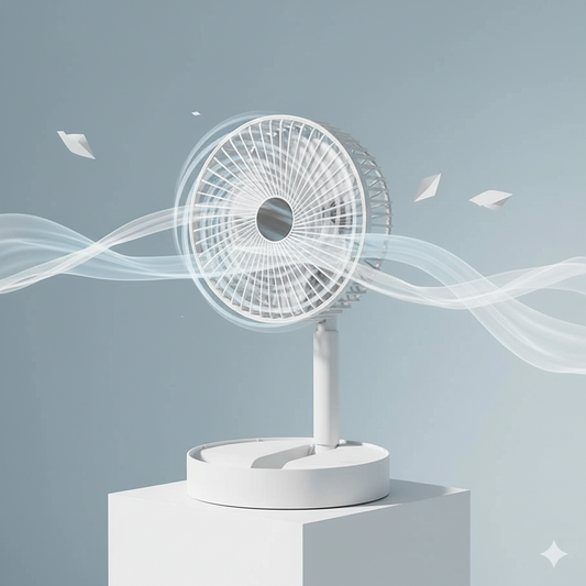 Powerful Rechargeable High Speed Table Desk Fan
